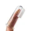 1/3 Pcs Soft Pet Finger Dog Toothbrush Dog Brush Bad Breath Tartar Teeth Tool Dog Accessories Cleaning Supplies pet products