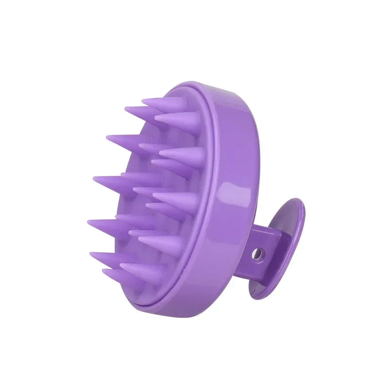 Silicone Shampoo Brush Head Scalp Massage Comb Hair Washing Comb Hair Massager Brush Bath Shower Brush Salon Hairdressing Tools