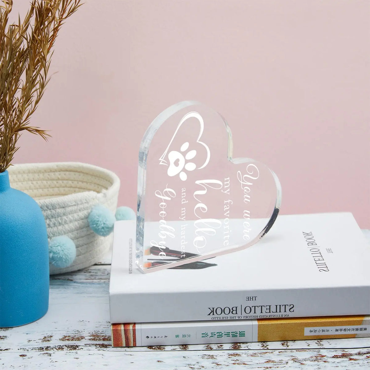 1pc Gift to commemorate the loss of a loved one Pet Memorial Gift Sympathy for the loss of a pet Decorative plaque gift