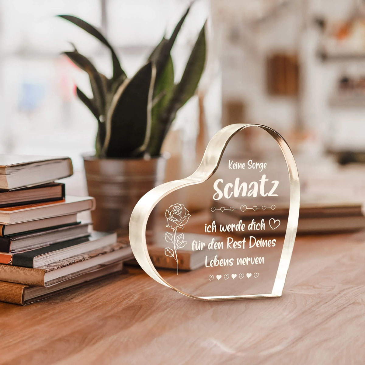 1pc Ladies Gift Birthday Gift - Engraved Inspirational Plaque Gift for Girlfriend, Sister, Colleague, Wife, Mother