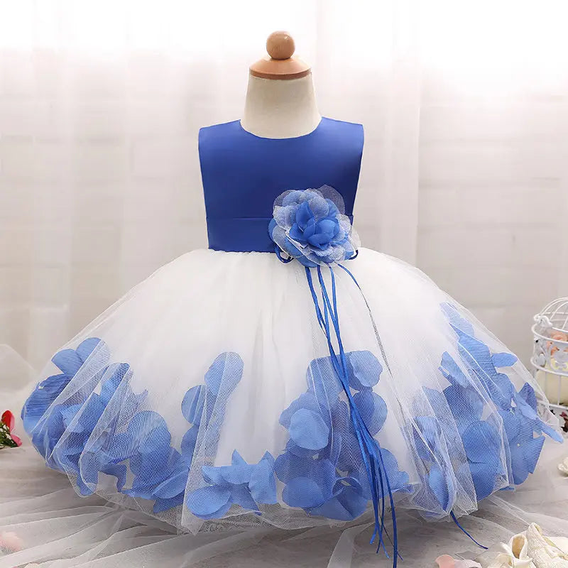 Baby Girl Dress Party Dresses for Girls 1 Year Birthday Princess Wedding Dress Lace Christening Gown Baby White Baptism Clothing