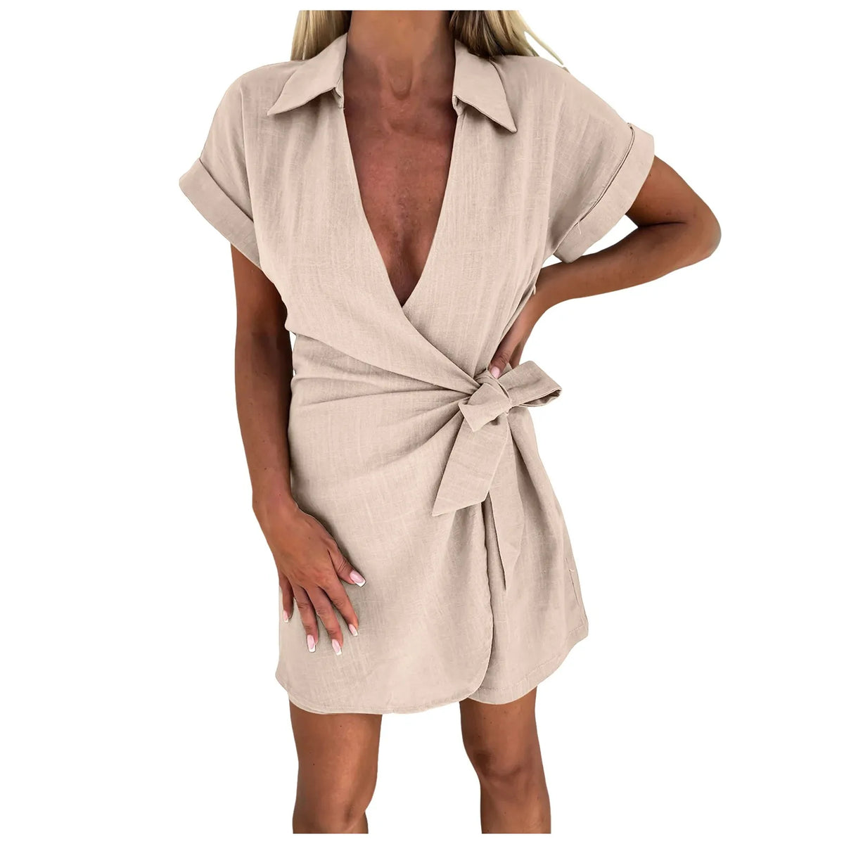 Wide Leg Jumpsuit Rompers Women Summer Fashion Cotton Linen Jumpsuits For Women Solid Color Lace Up Casual комбинезон женский
