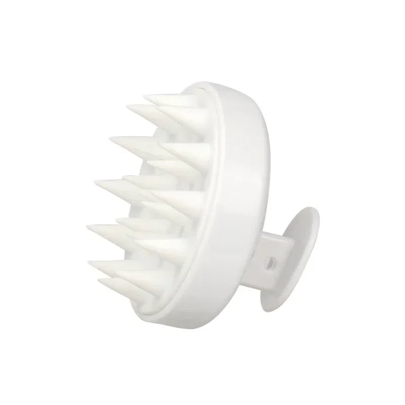 Silicone Shampoo Brush Head Scalp Massage Comb Hair Washing Comb Hair Massager Brush Bath Shower Brush Salon Hairdressing Tools