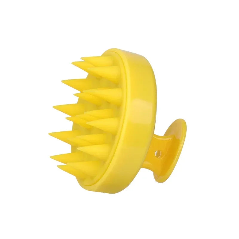 Silicone Shampoo Brush Head Scalp Massage Comb Hair Washing Comb Hair Massager Brush Bath Shower Brush Salon Hairdressing Tools