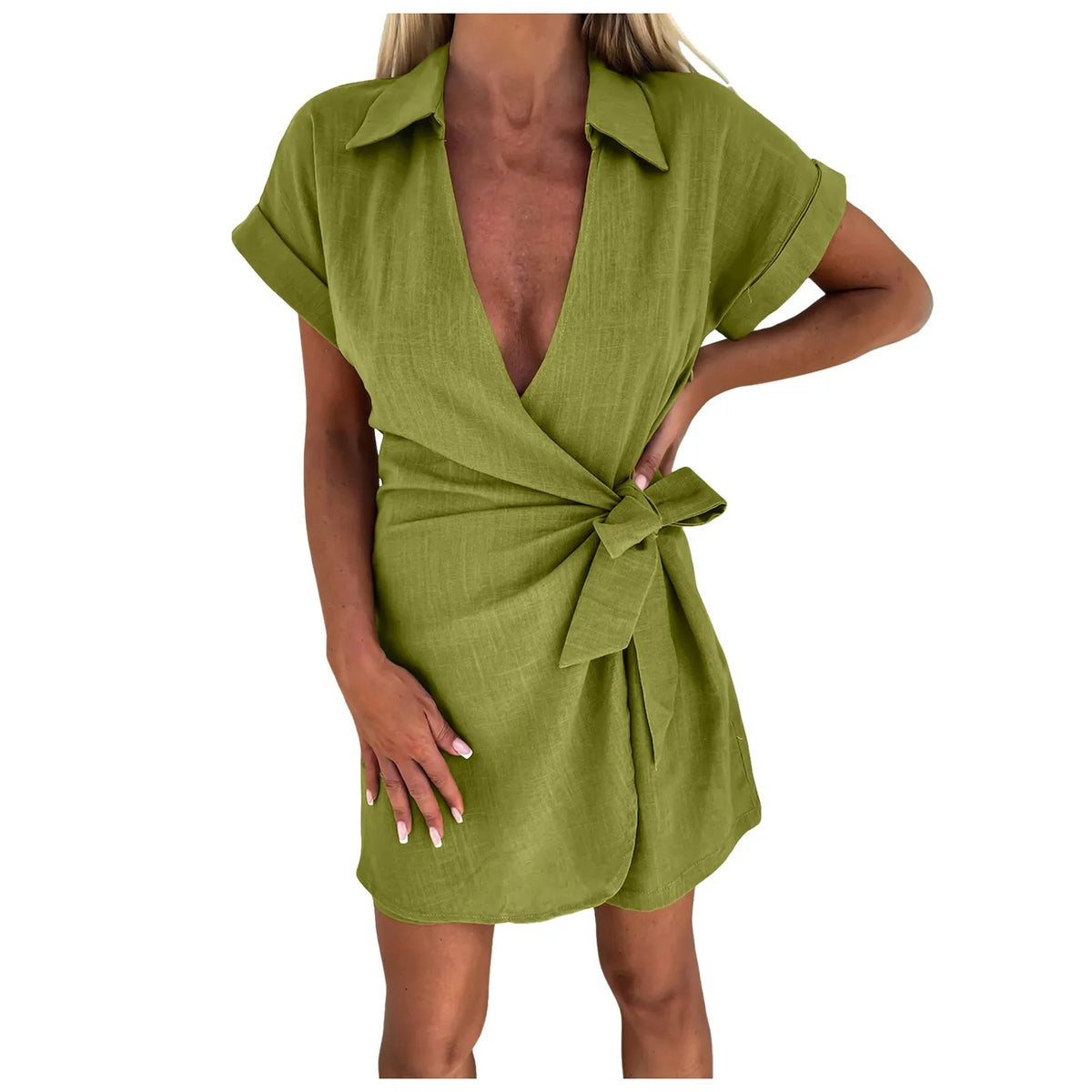 Wide Leg Jumpsuit Rompers Women Summer Fashion Cotton Linen Jumpsuits For Women Solid Color Lace Up Casual комбинезон женский