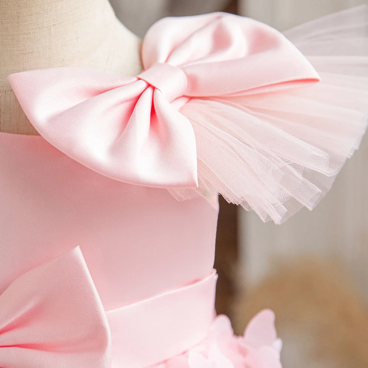 2024 New Girls Princess Sequins Dresses Toddler Kids 1st Birthday Baptism Gown Children Wedding Christmas Party Luxury Dress
