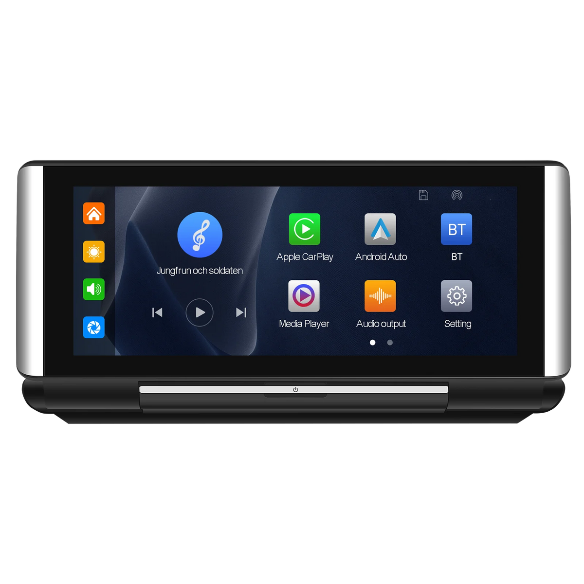 Podofo 6.86"Car Monitor Carplay Android Auto Screen Portable Smart Player Bluetooth Music Voice Control For Toyota Honda Hyundai