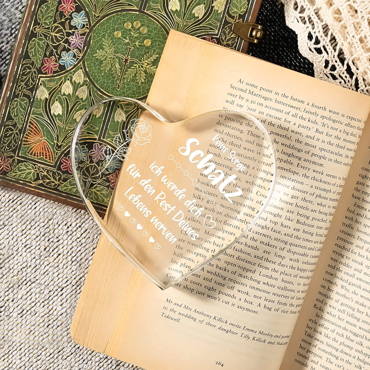 1pc Ladies Gift Birthday Gift - Engraved Inspirational Plaque Gift for Girlfriend, Sister, Colleague, Wife, Mother