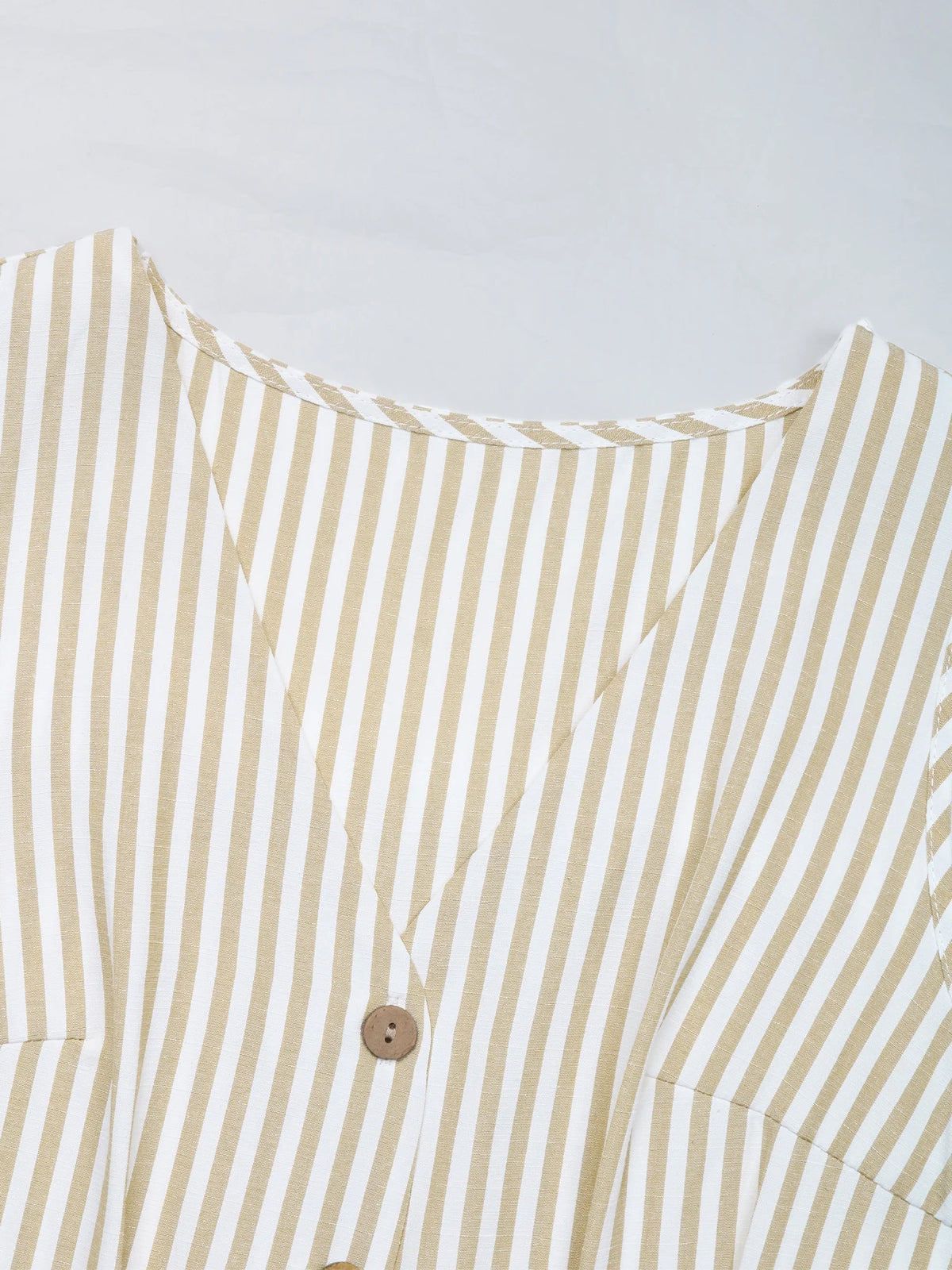 Europe and the United States summer hot selling new striped simple casual one-piece shorts woman