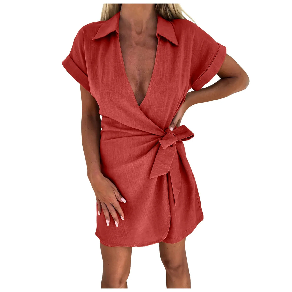 Wide Leg Jumpsuit Rompers Women Summer Fashion Cotton Linen Jumpsuits For Women Solid Color Lace Up Casual комбинезон женский