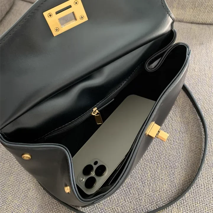 JW PEI Handbag Women's 2025 New Lucia Lock Shoulder Crossbody Bag With High-end Feel, Light Luxury And Versatile Women's Bag