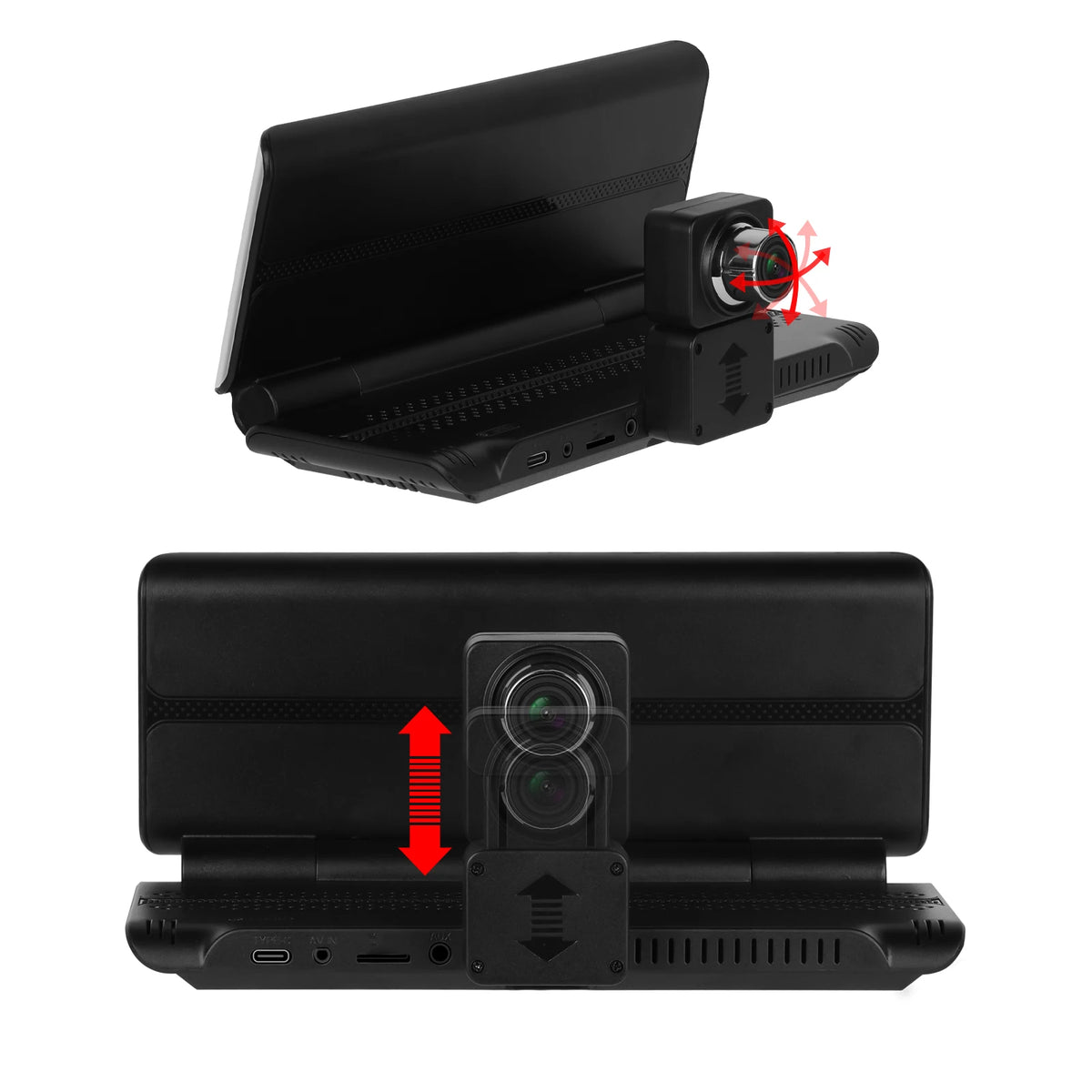 Podofo 6.86"Car Monitor Carplay Android Auto Screen Portable Smart Player Bluetooth Music Voice Control For Toyota Honda Hyundai